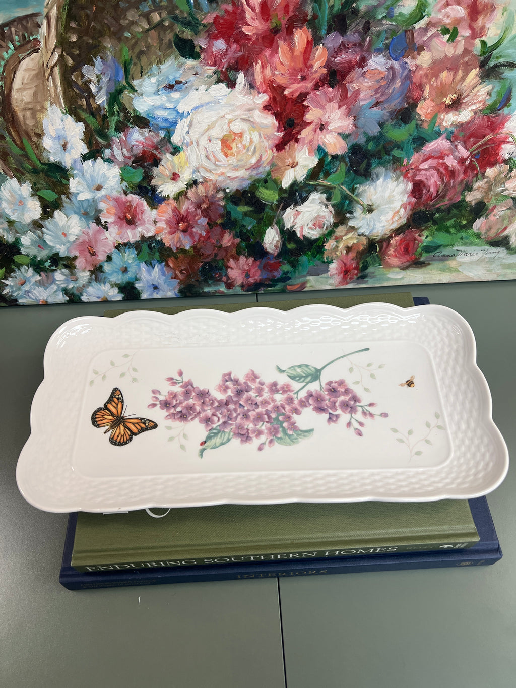 Lenox Butterfly Meadow Basket Tray