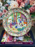 Antique Rose Mandarin Plate