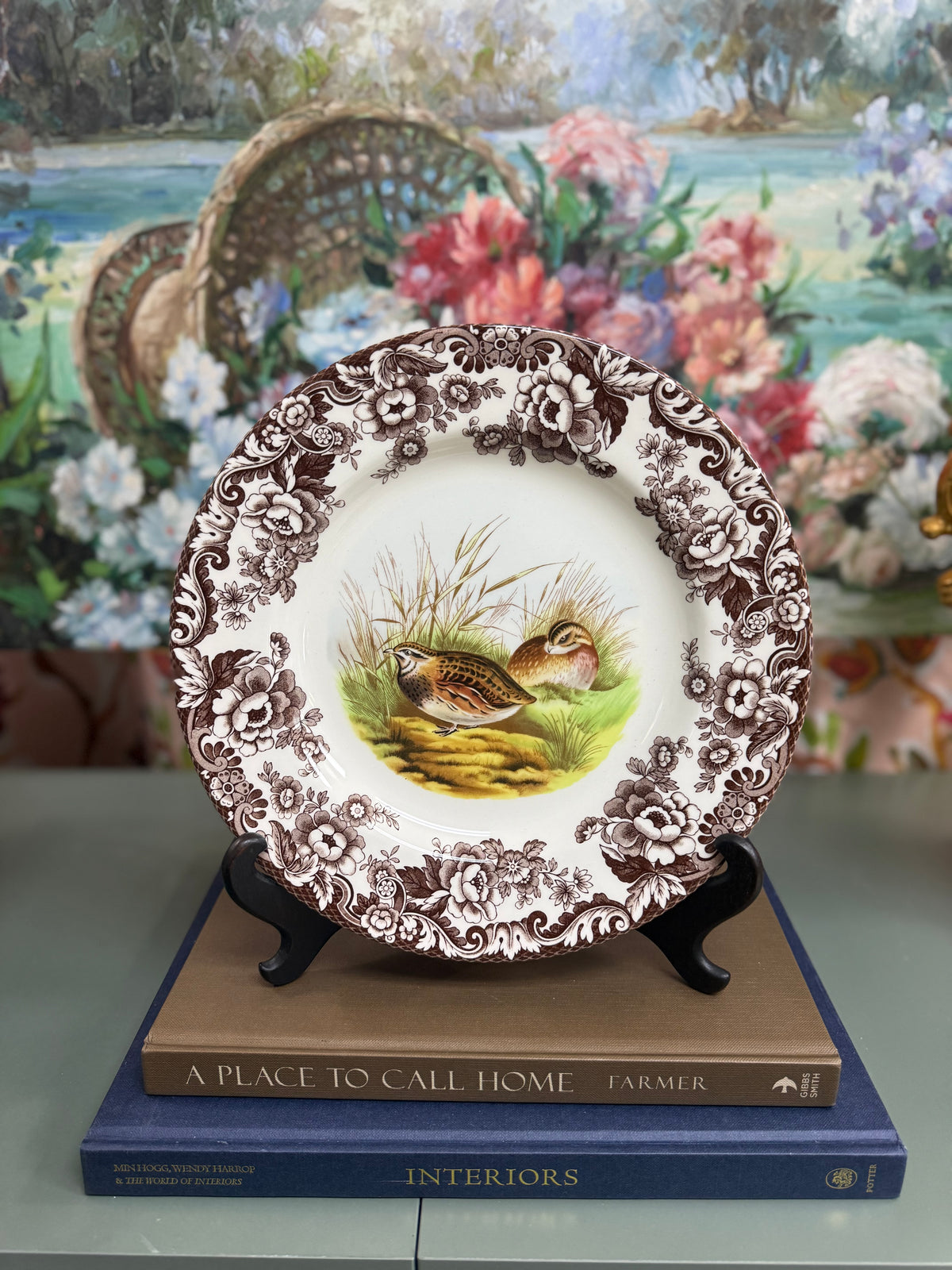 Spode Woodland Dinner Plate