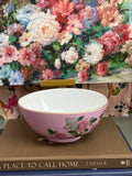 Pink Floral Bowl