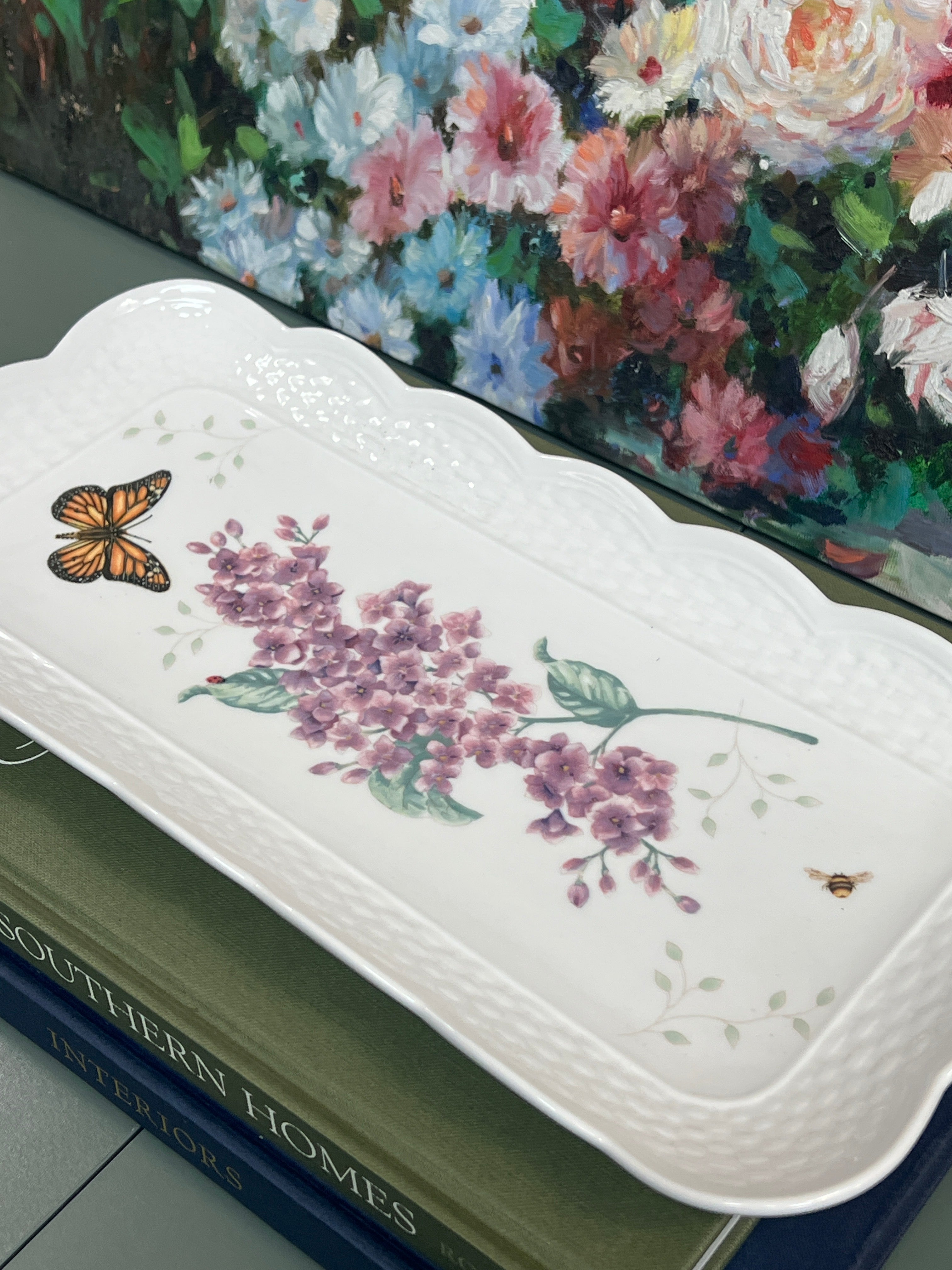 Lenox Butterfly Meadow Basket Tray