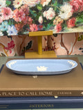 Blue Floral Wedgewood Tray