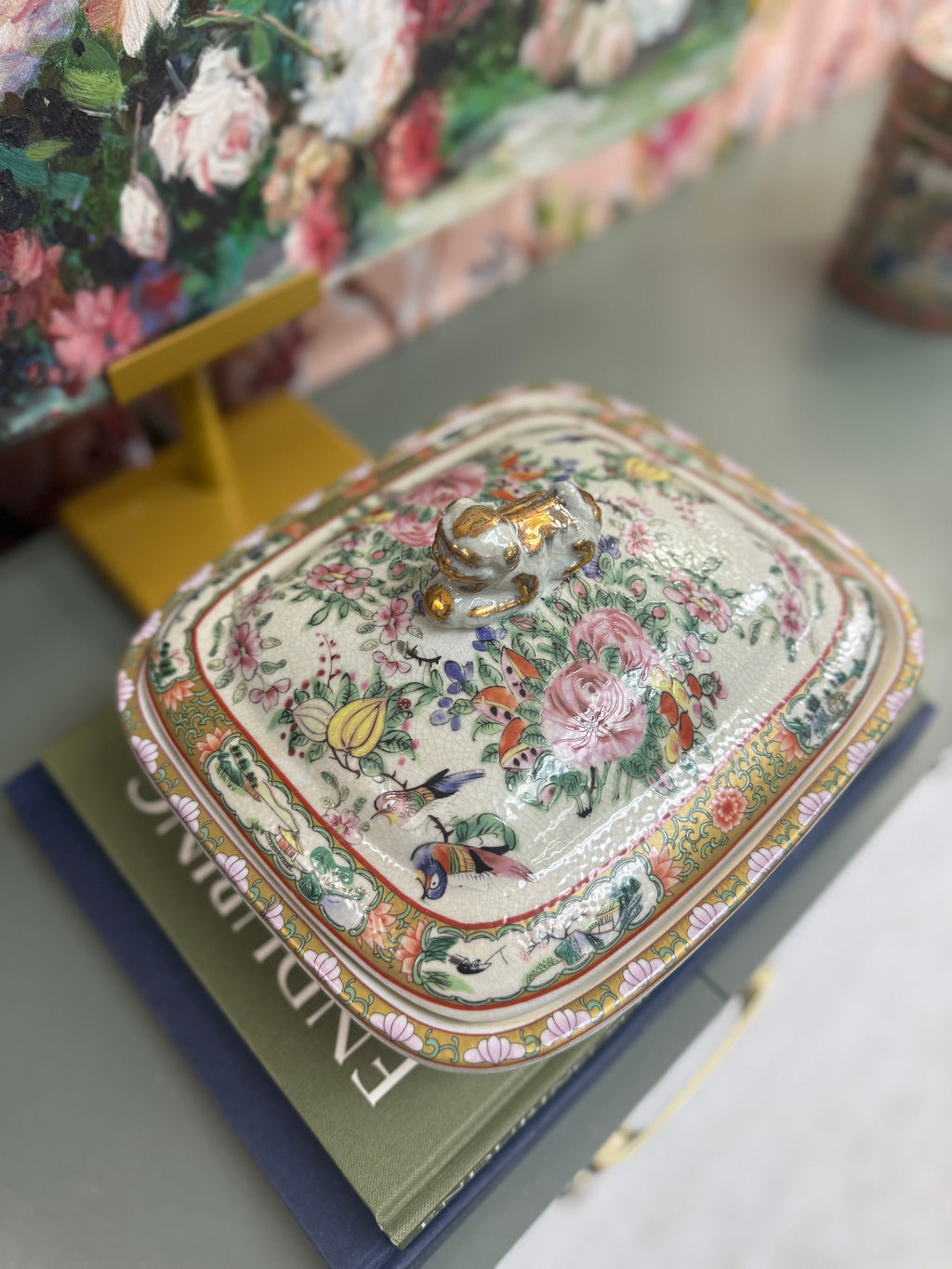New Rose Canton Tureen