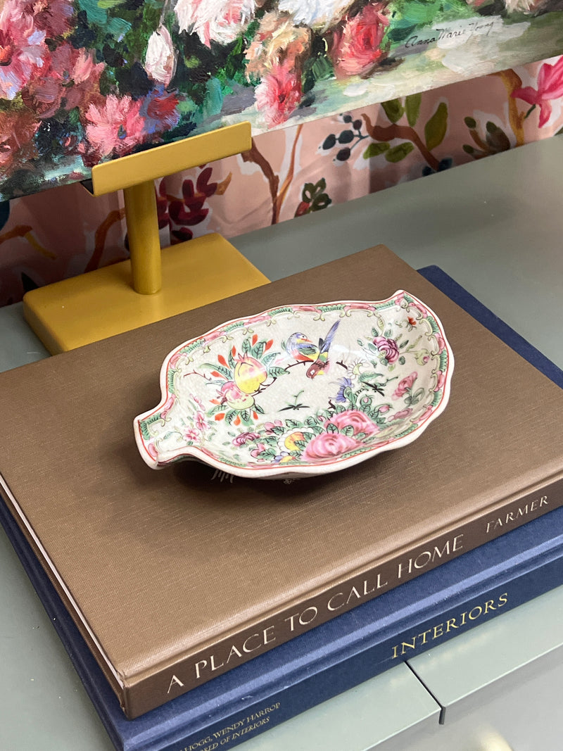 New Rose Canton Leaf Plate