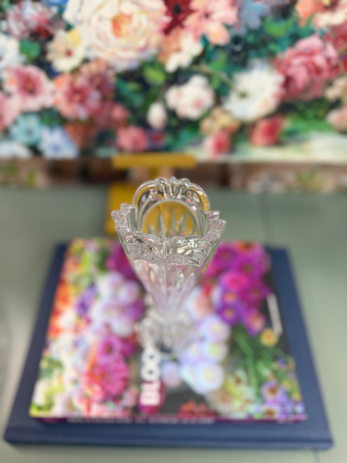 Crystal Bud Vase