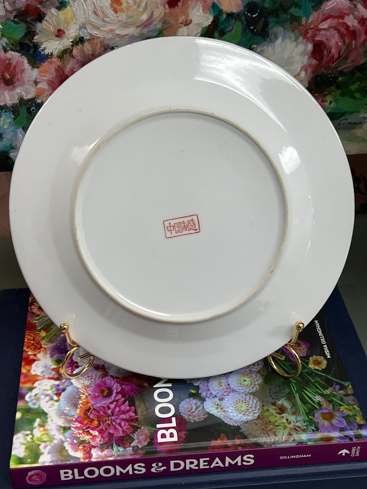 Vintage Famille Butterly Plate