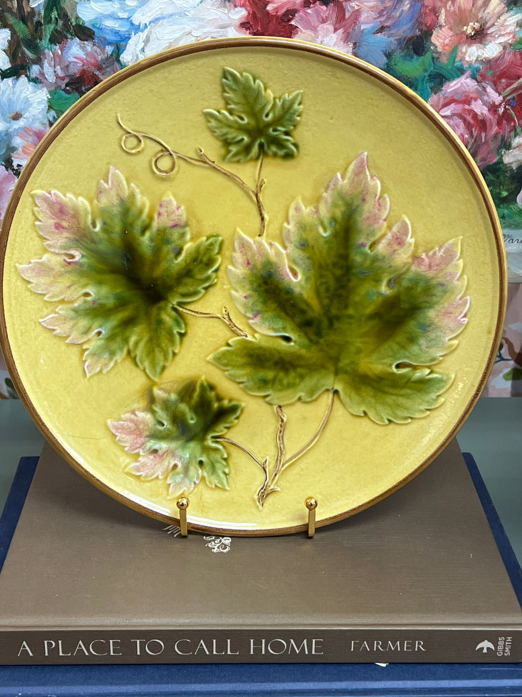 Large Majolica Plate