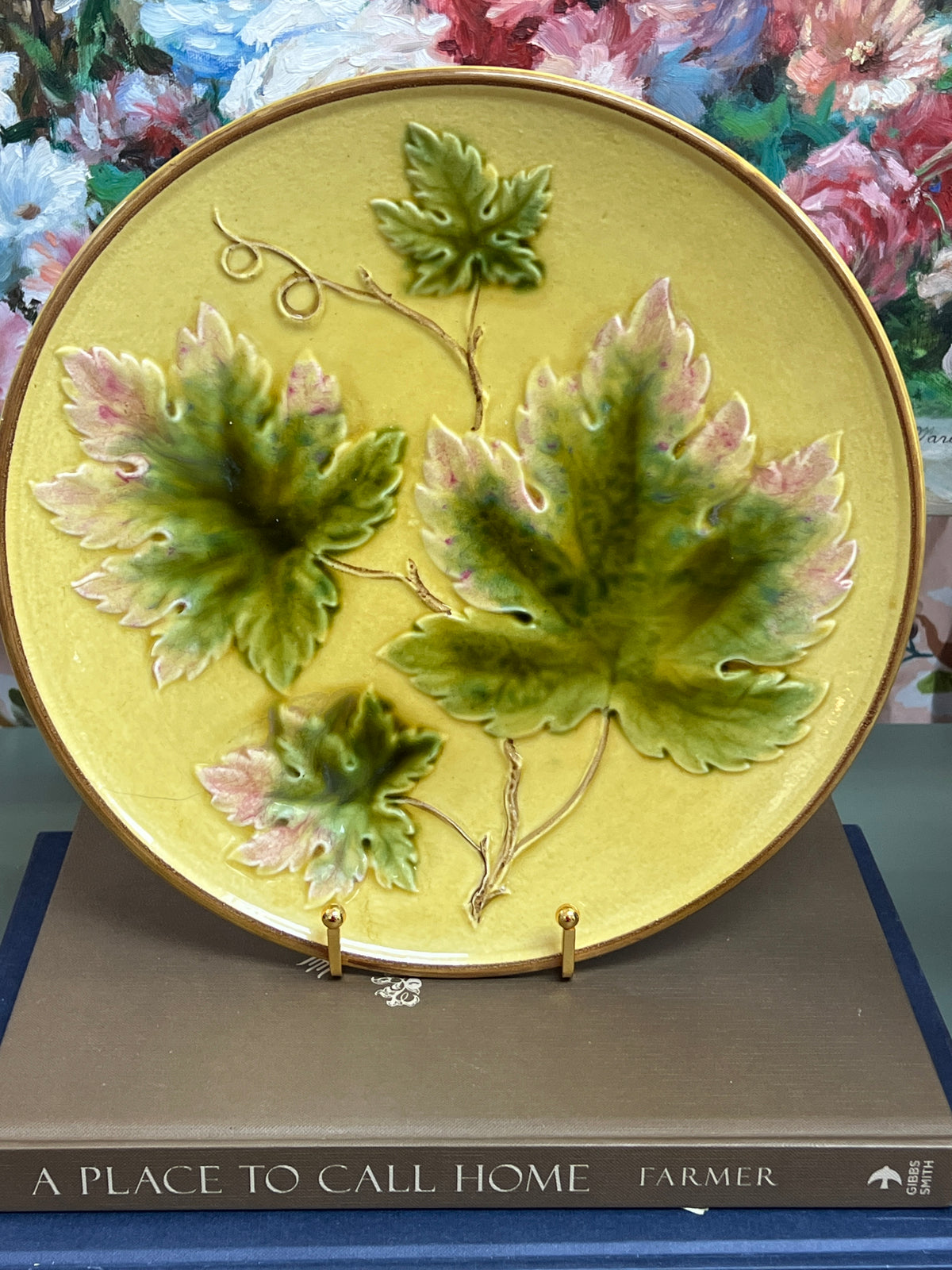 Large Majolica Plate