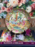 Antique Rose Mandarin Plate