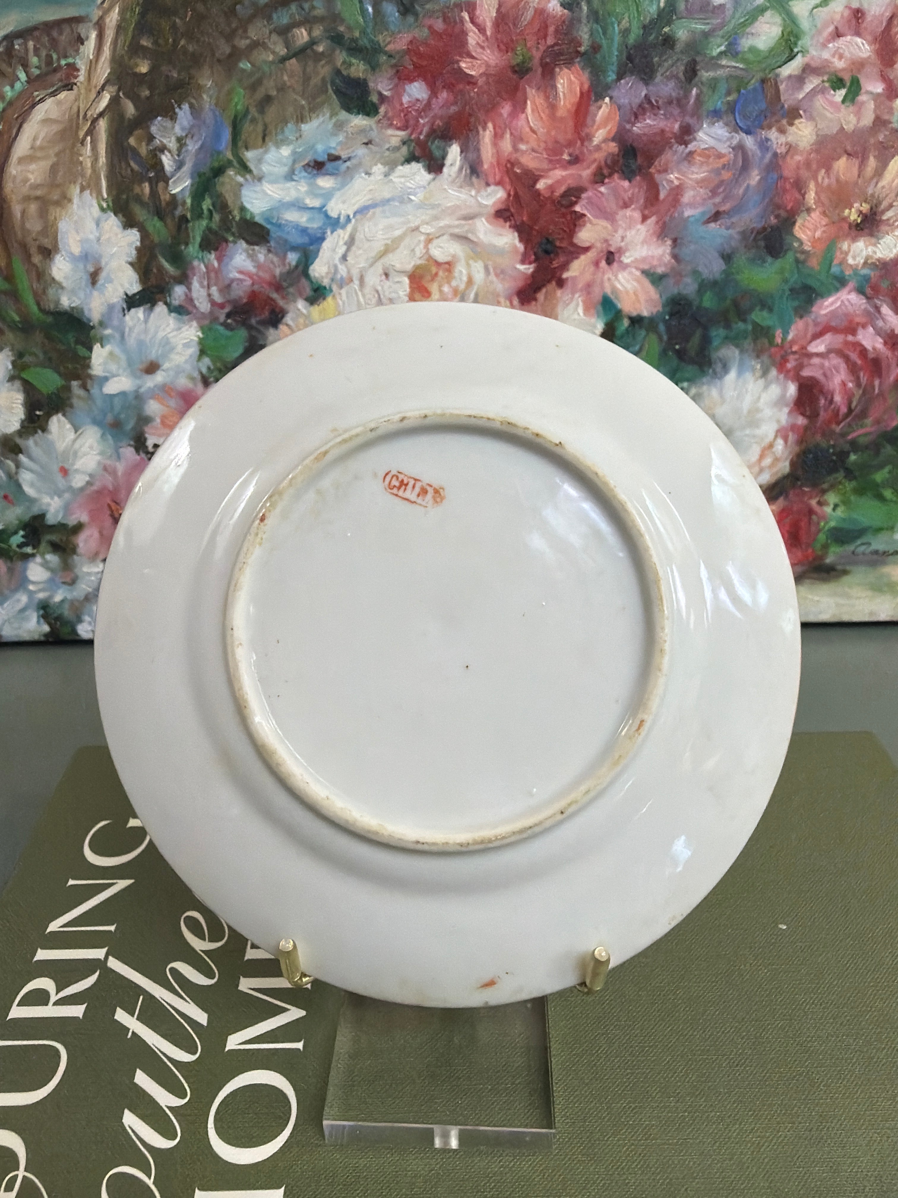 6 inch Antique Rose Canton Plate
