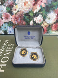 Black Wedgwood Cufflinks
