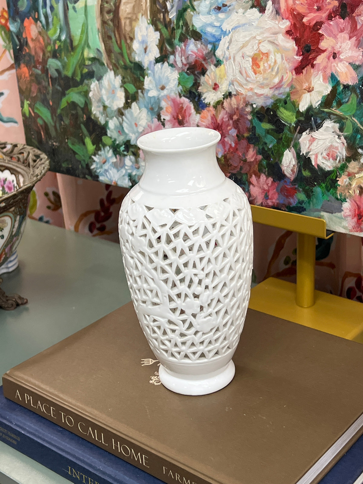 White Vase