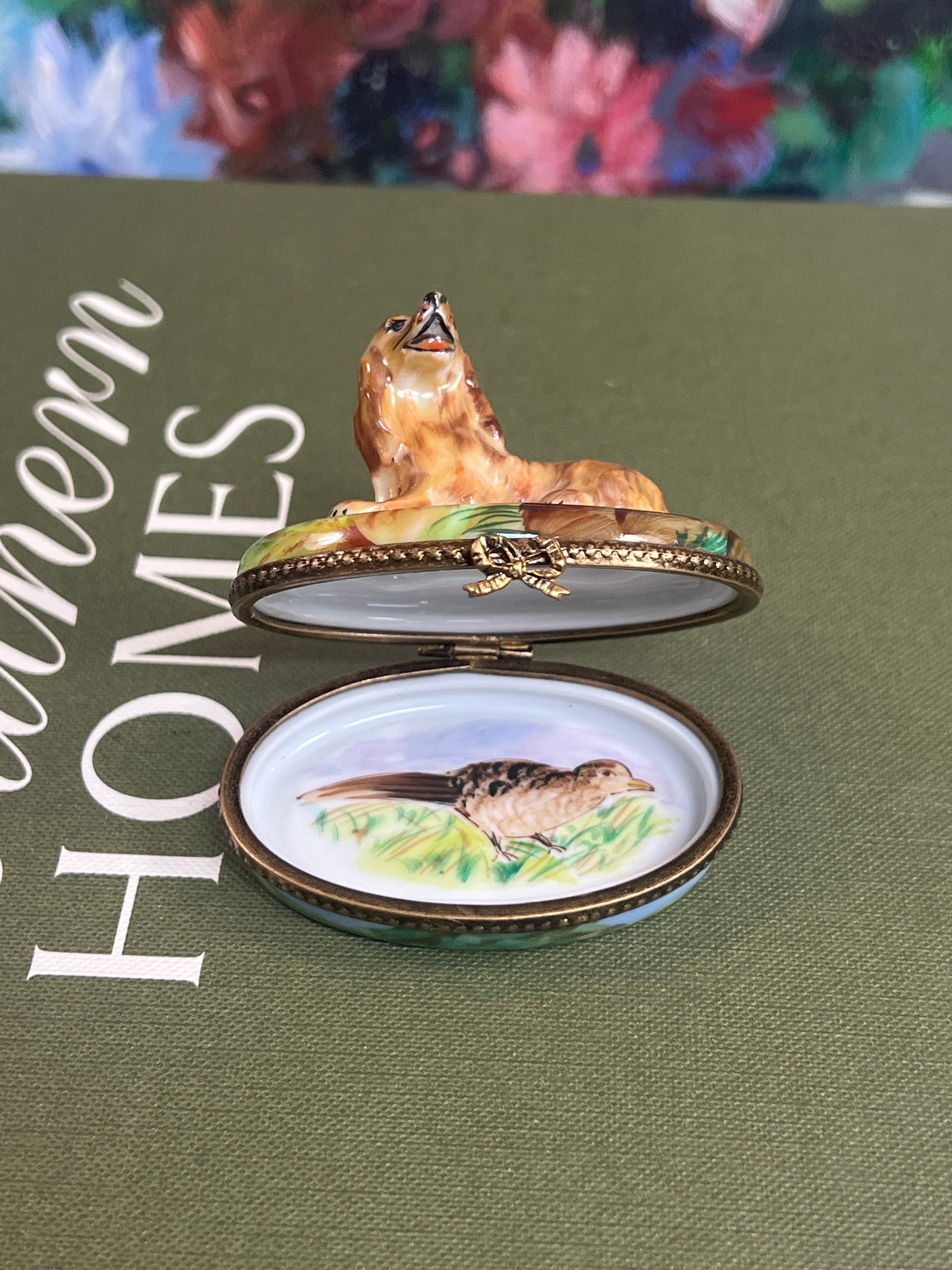 Cocker spaniel Limoges SPECIAL EDITION