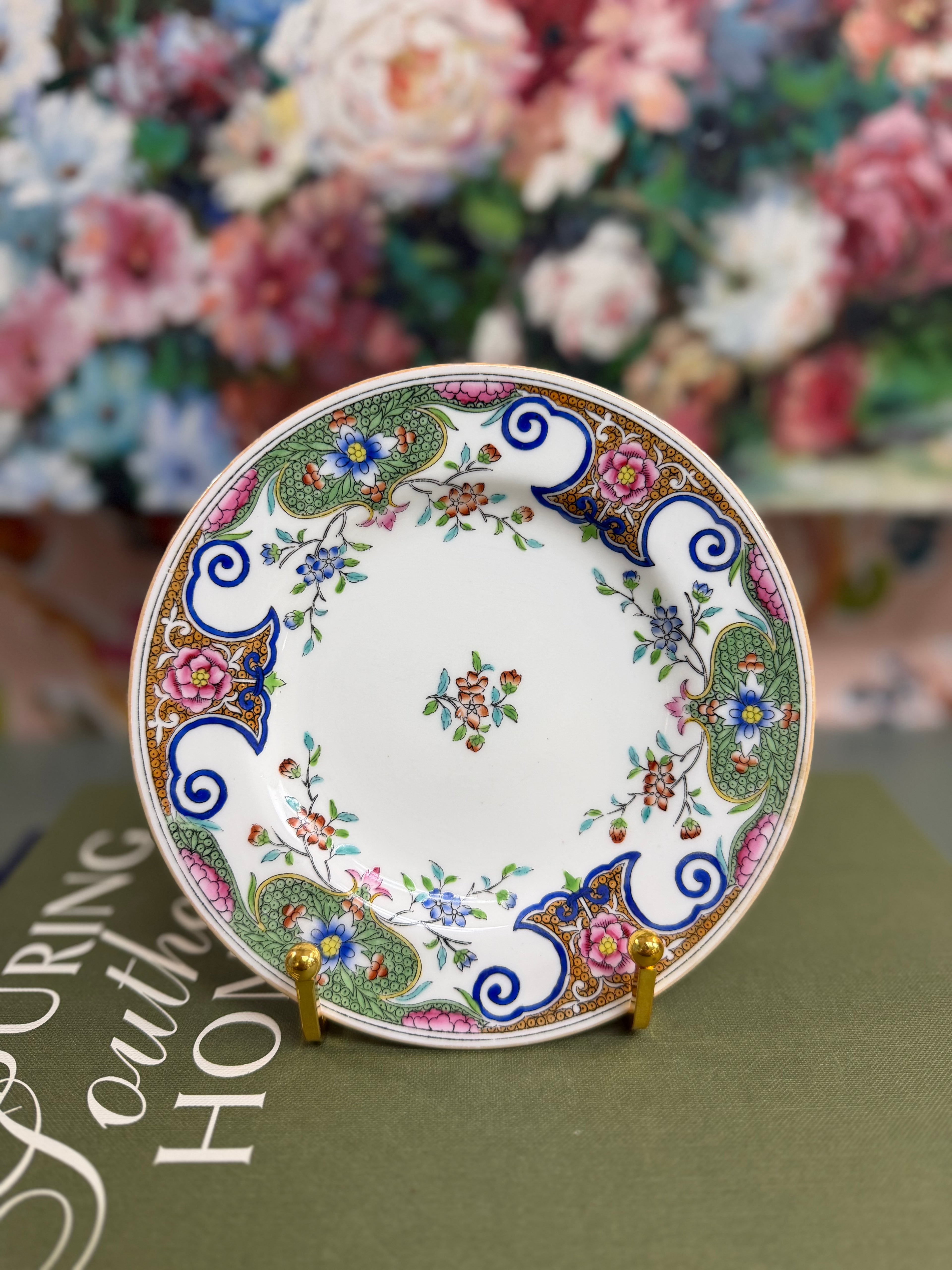 Floral Minton Saucer
