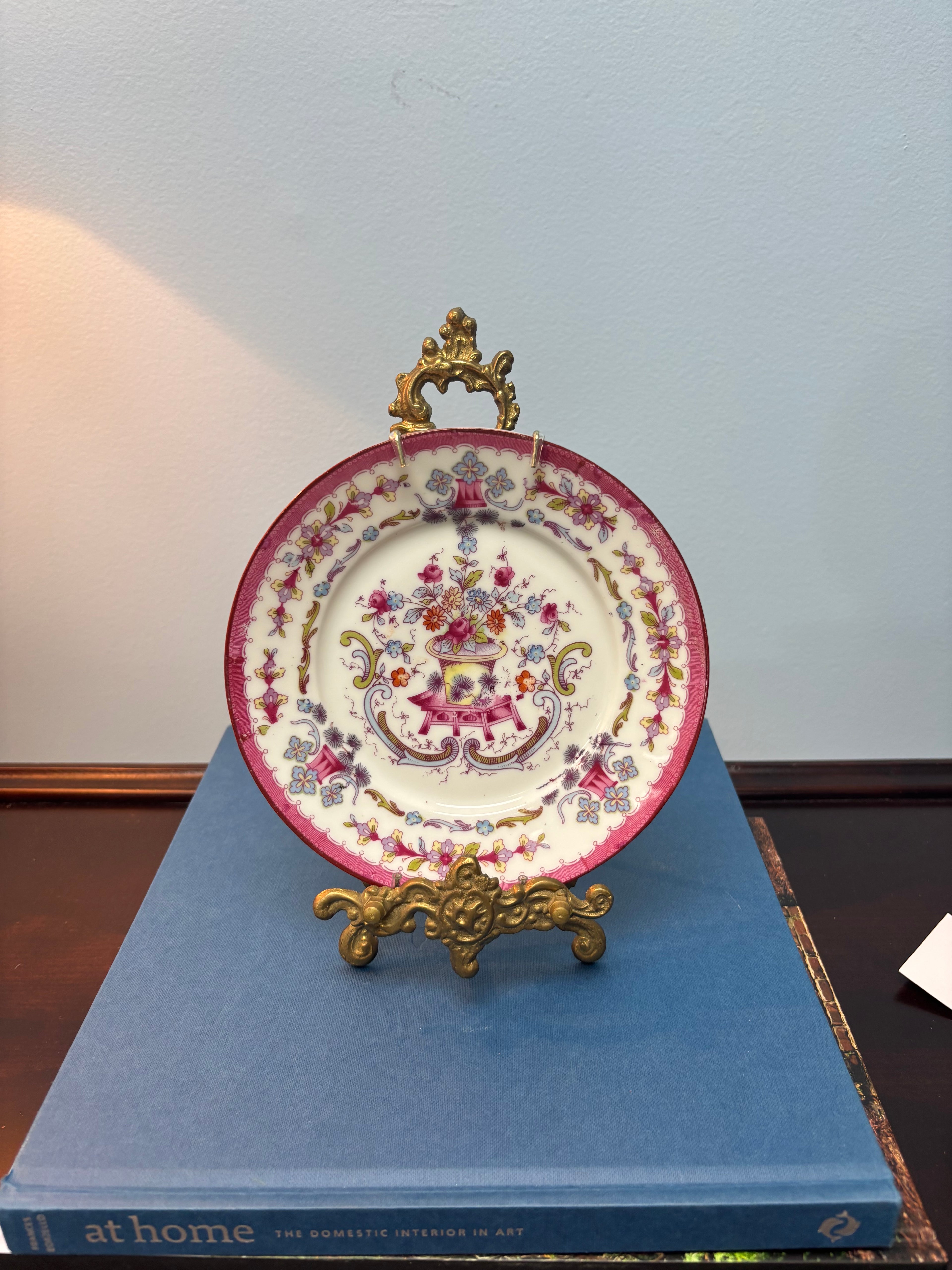 Pink Victoria Austria Saucer