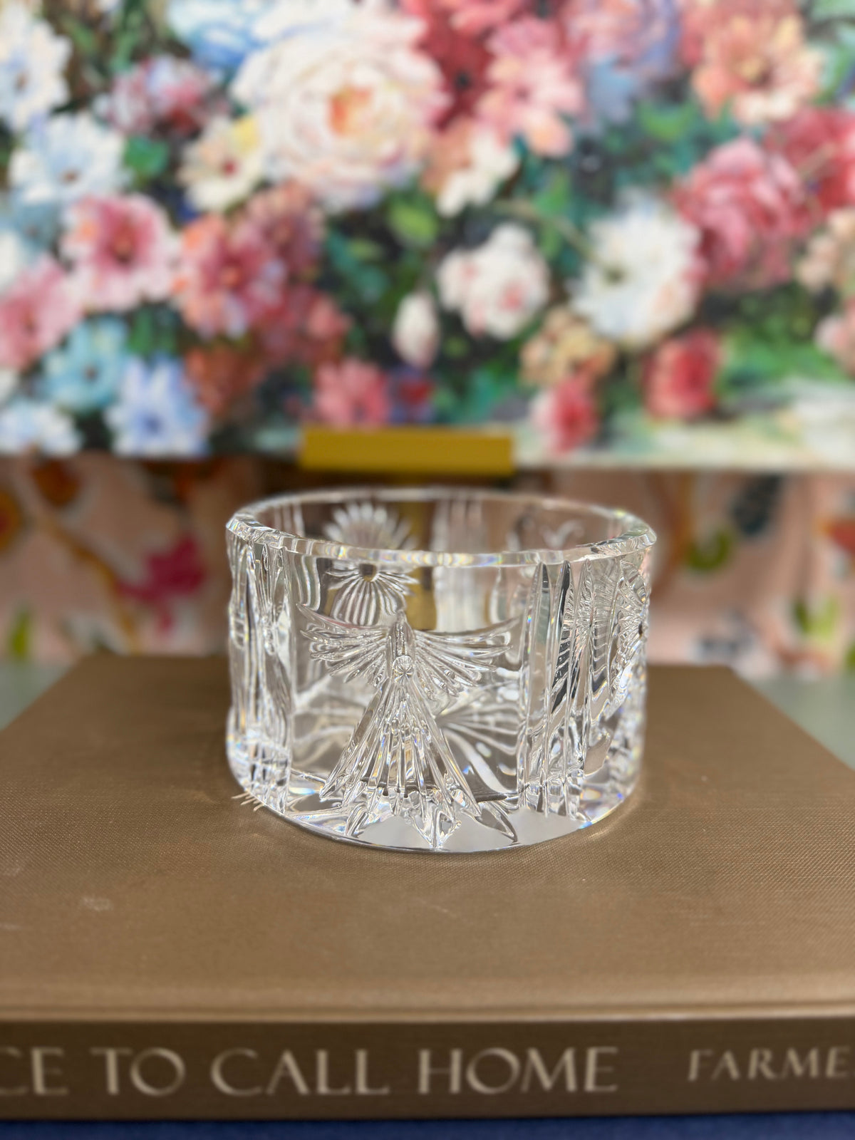 Waterford Crystal Champagne Bottle Coaster w/ Original Box