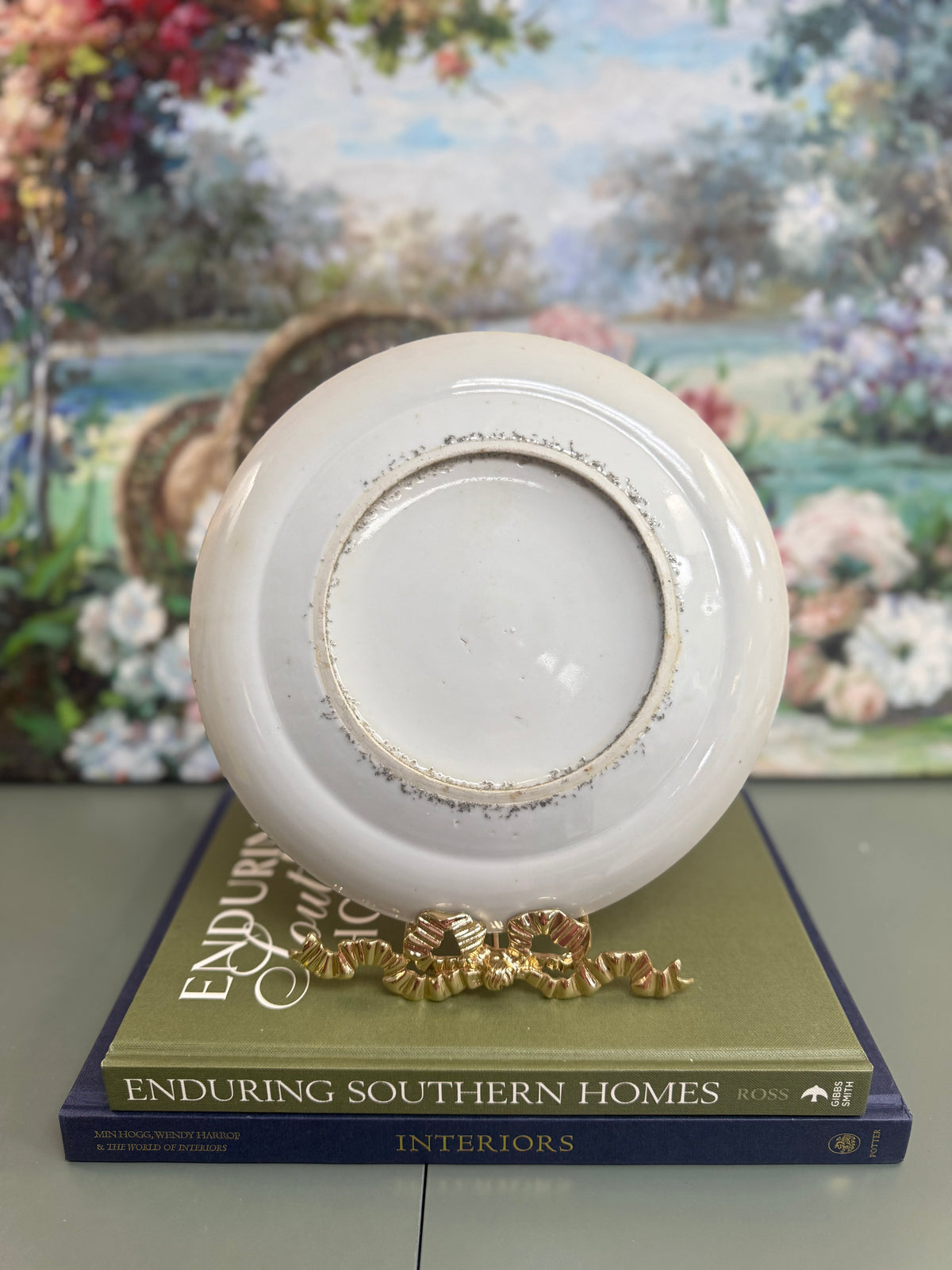Antique Rose Medallion Dinner Plate