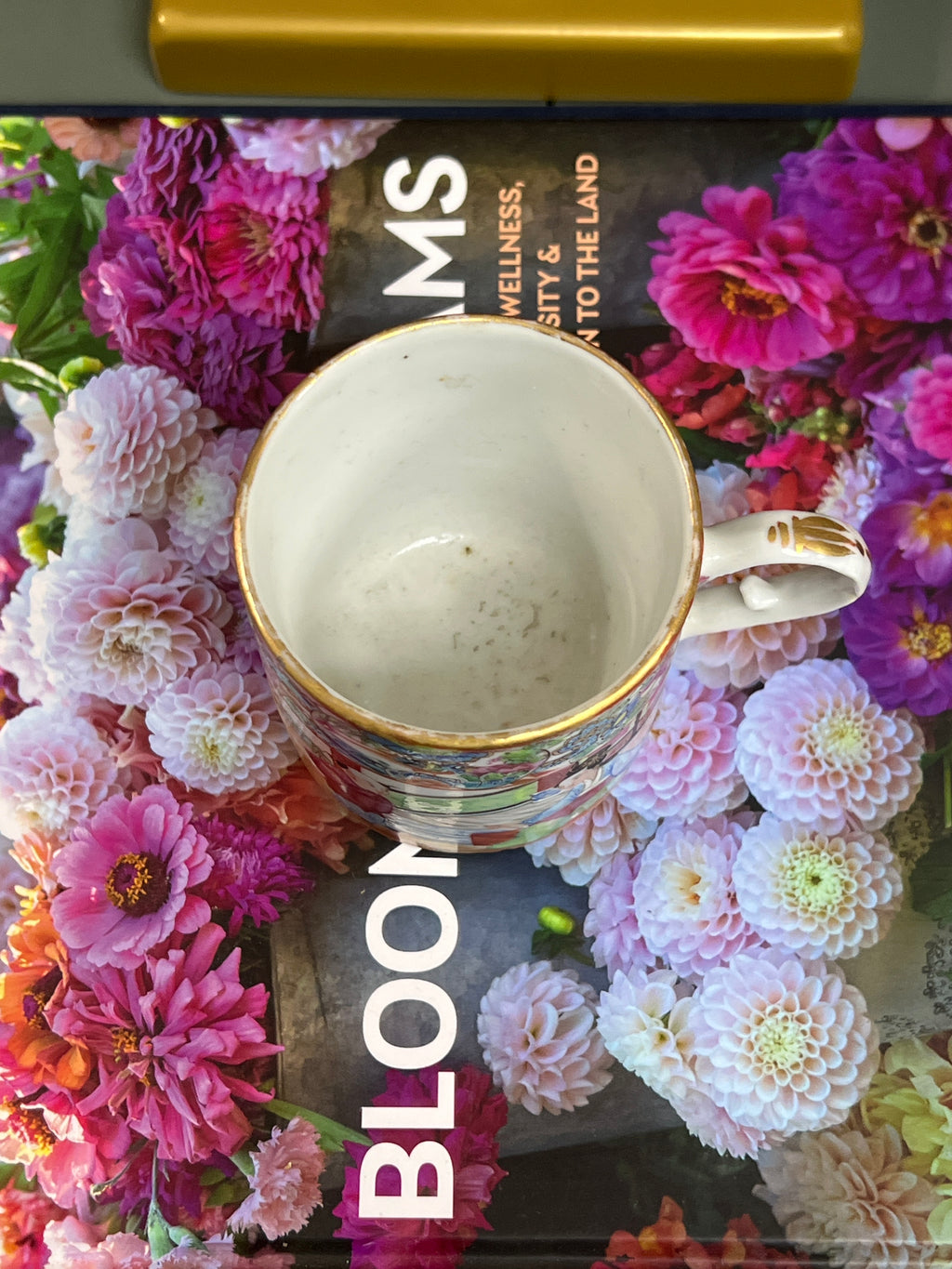 Antique Rose Mandarin Tea Cup