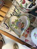 Herend Heart Trinket AS IS