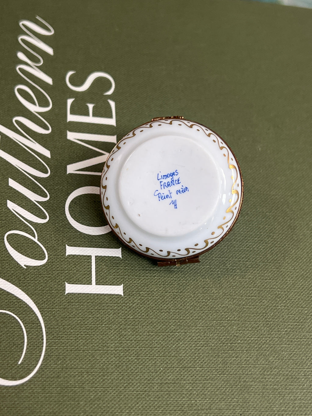 Yellow Hat Limoges box