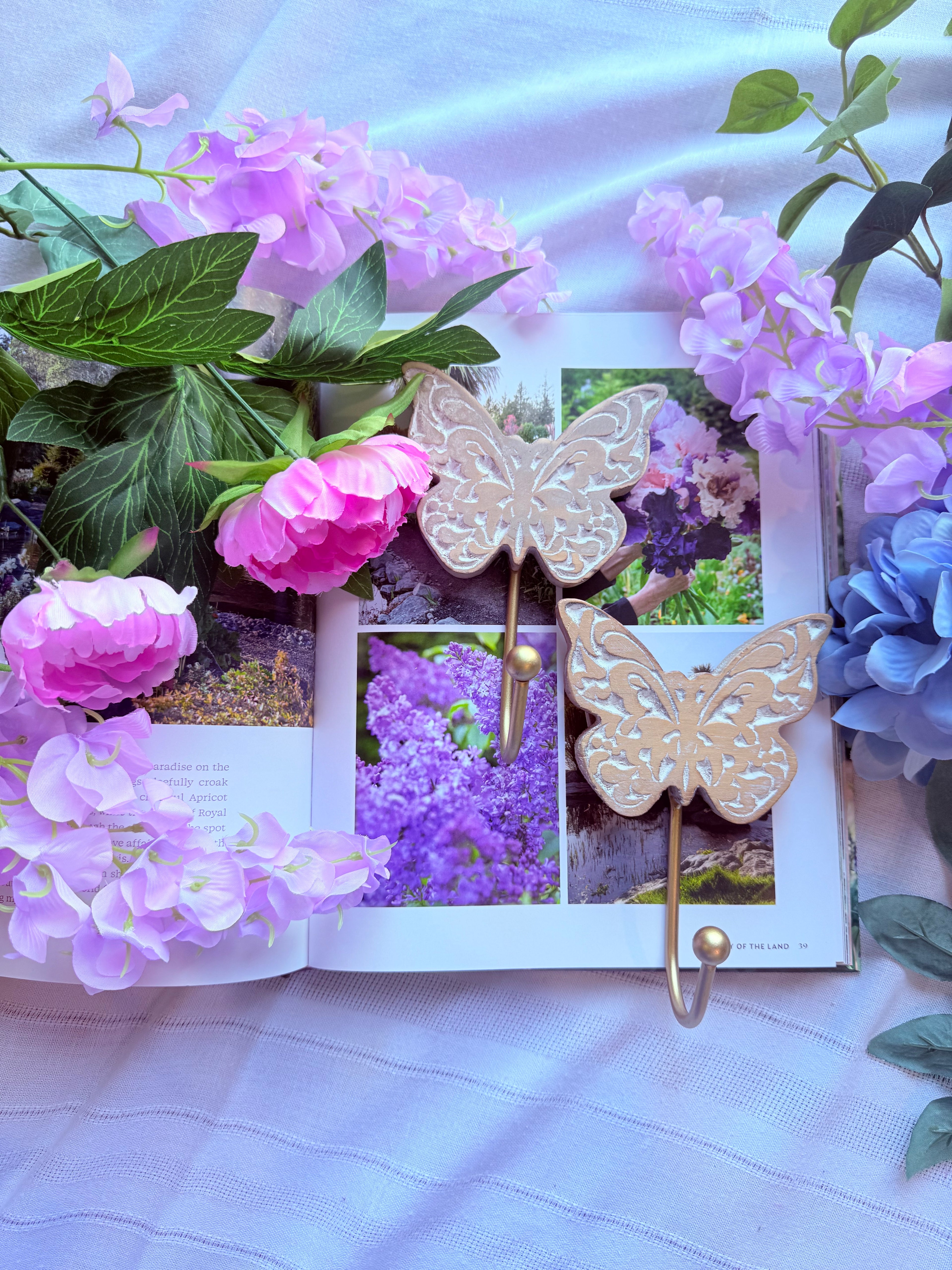 Resin Butterfly Hook