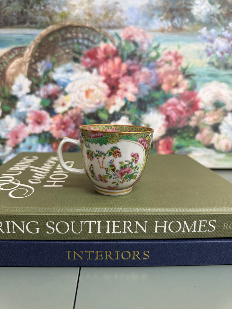 Antique Rose Medallion Teacup