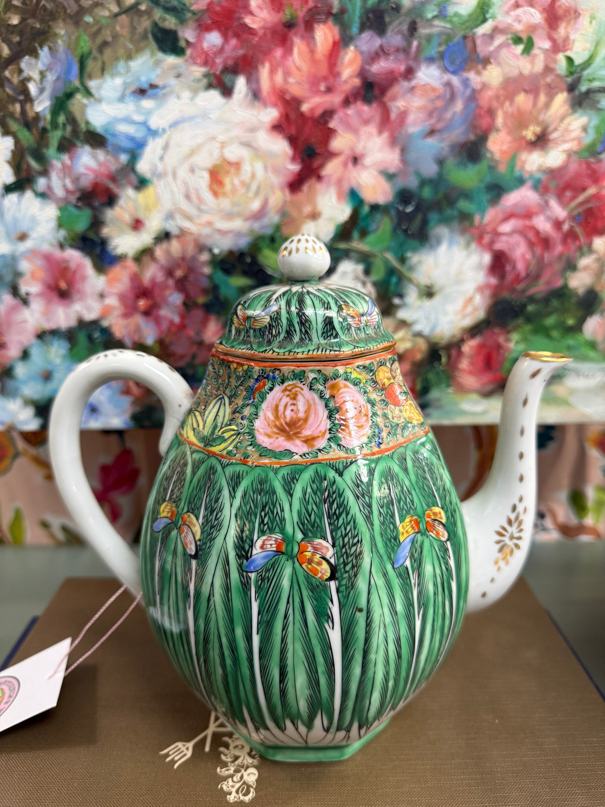 8.5” Bok Choy Large Teapot