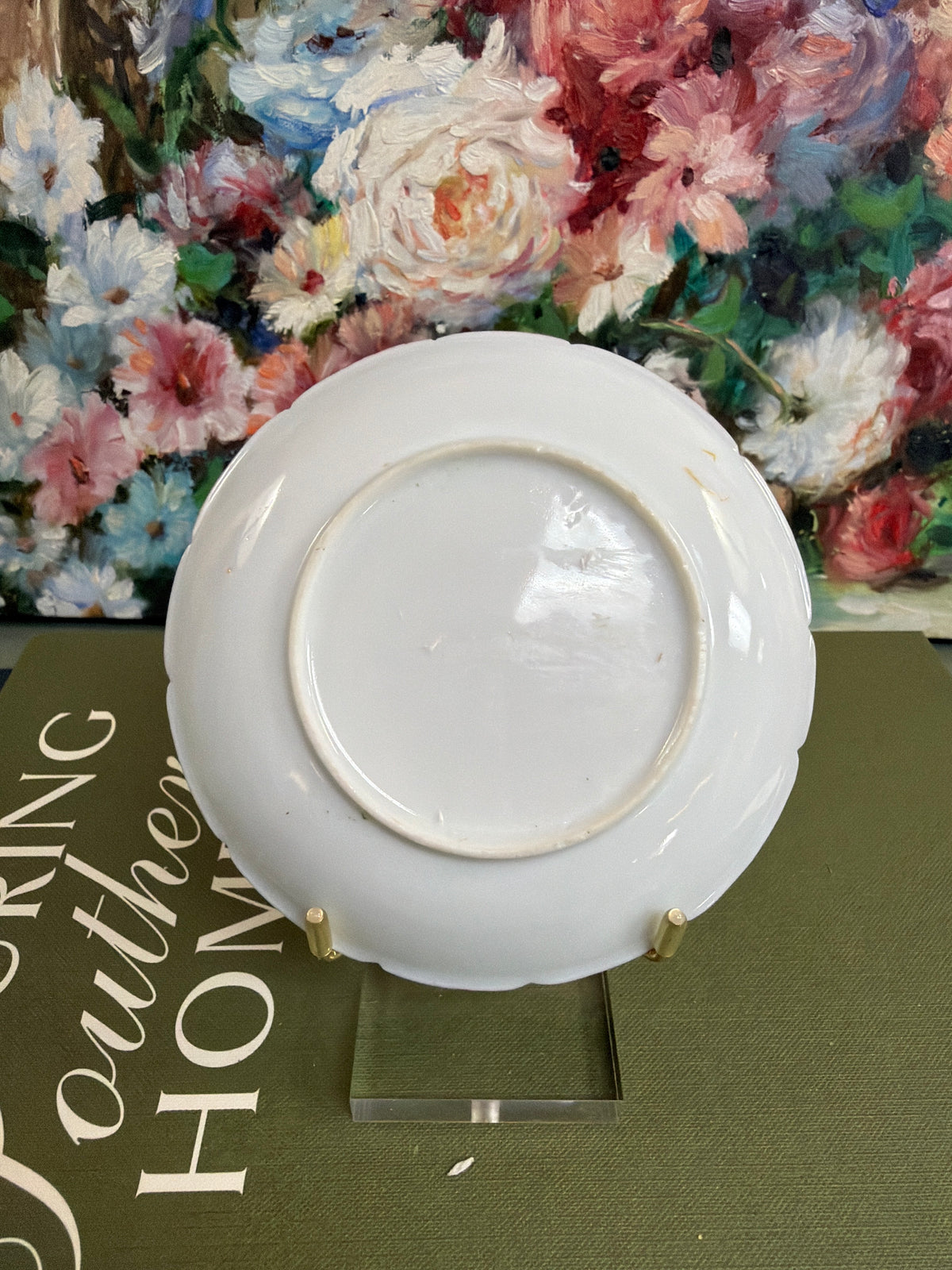 4.75” Scalloped Bok Choy Plate *AS IS*