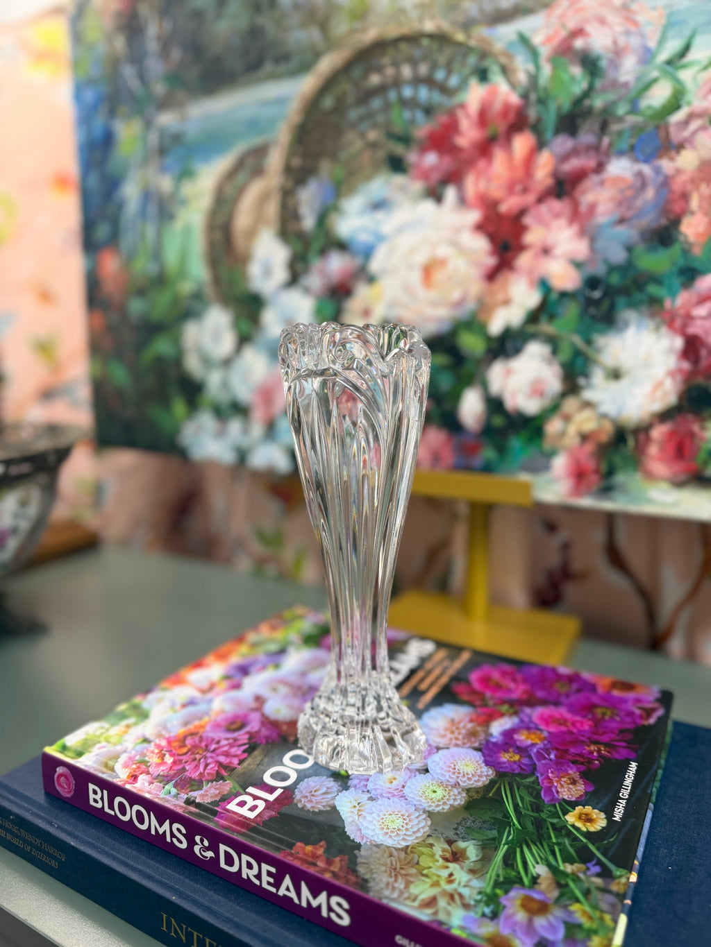 Crystal Bud Vase