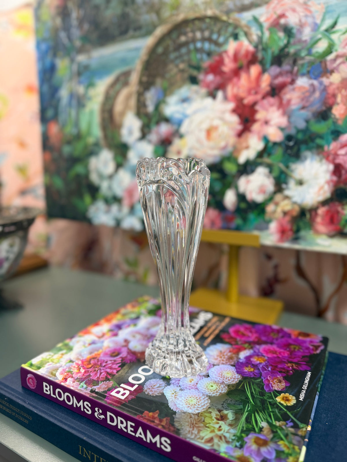 Crystal Bud Vase