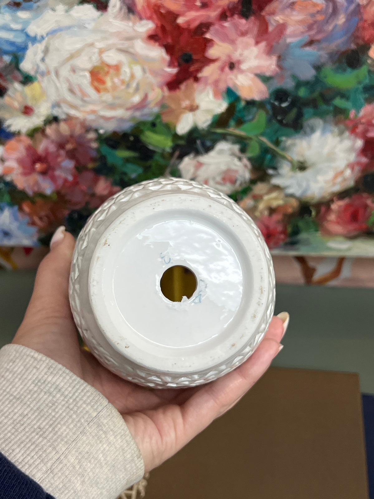 White Vase