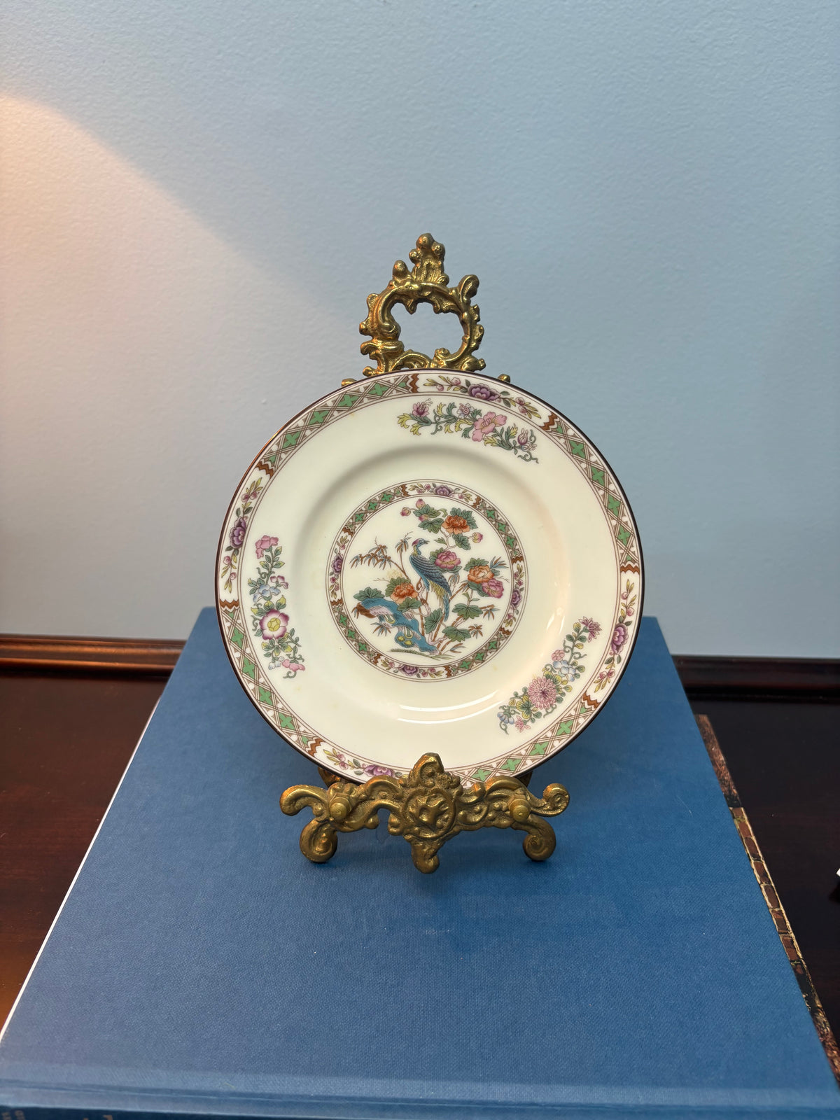 Wedgwood Bird and Floral Saucer