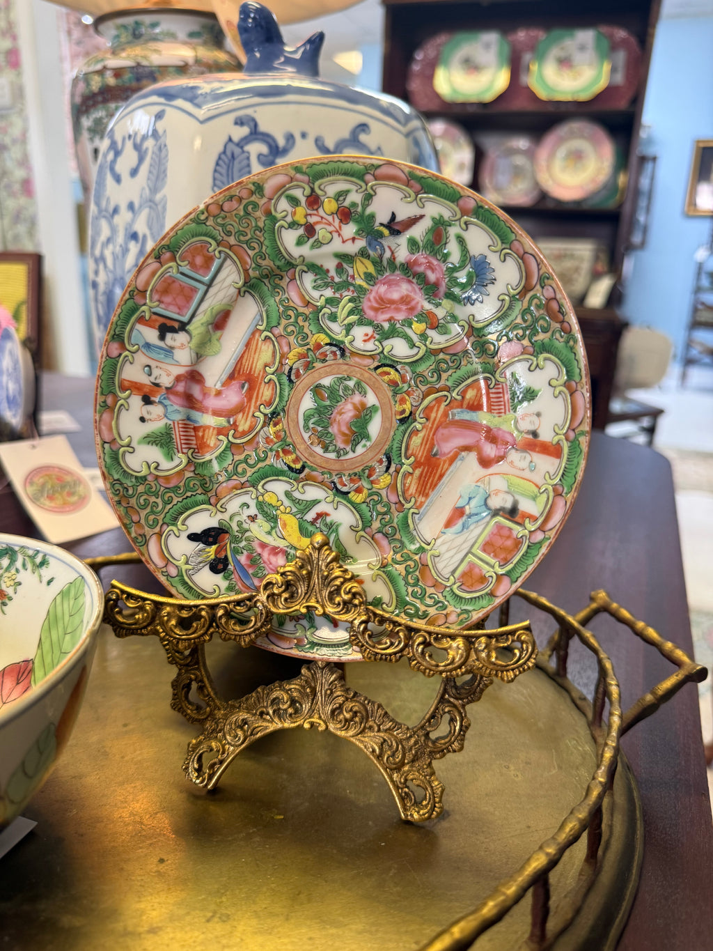 Rose Medallion Saucer