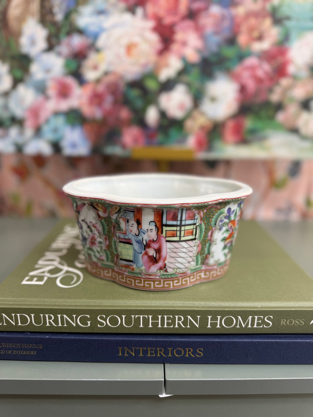 New Small Rose Medallion Footbath