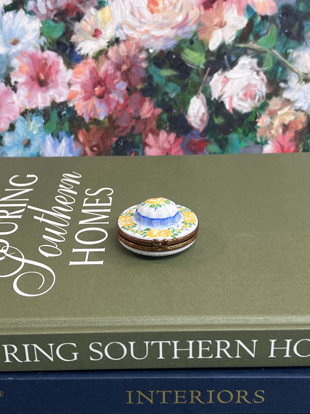 Yellow Hat Limoges box