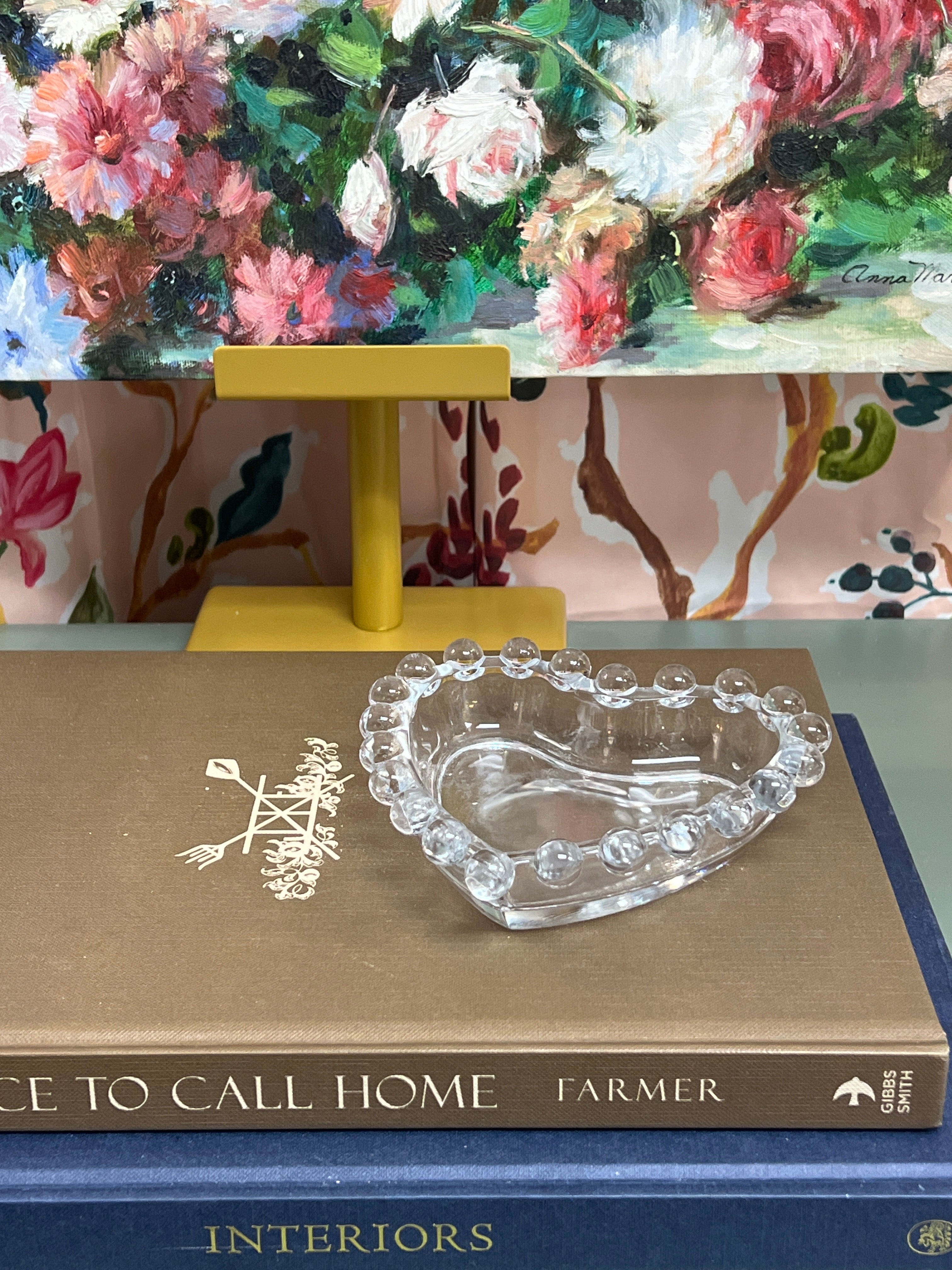 Medium Bubble Heart Trinket Dish