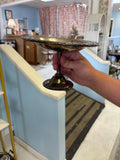 Silver pedestal dish