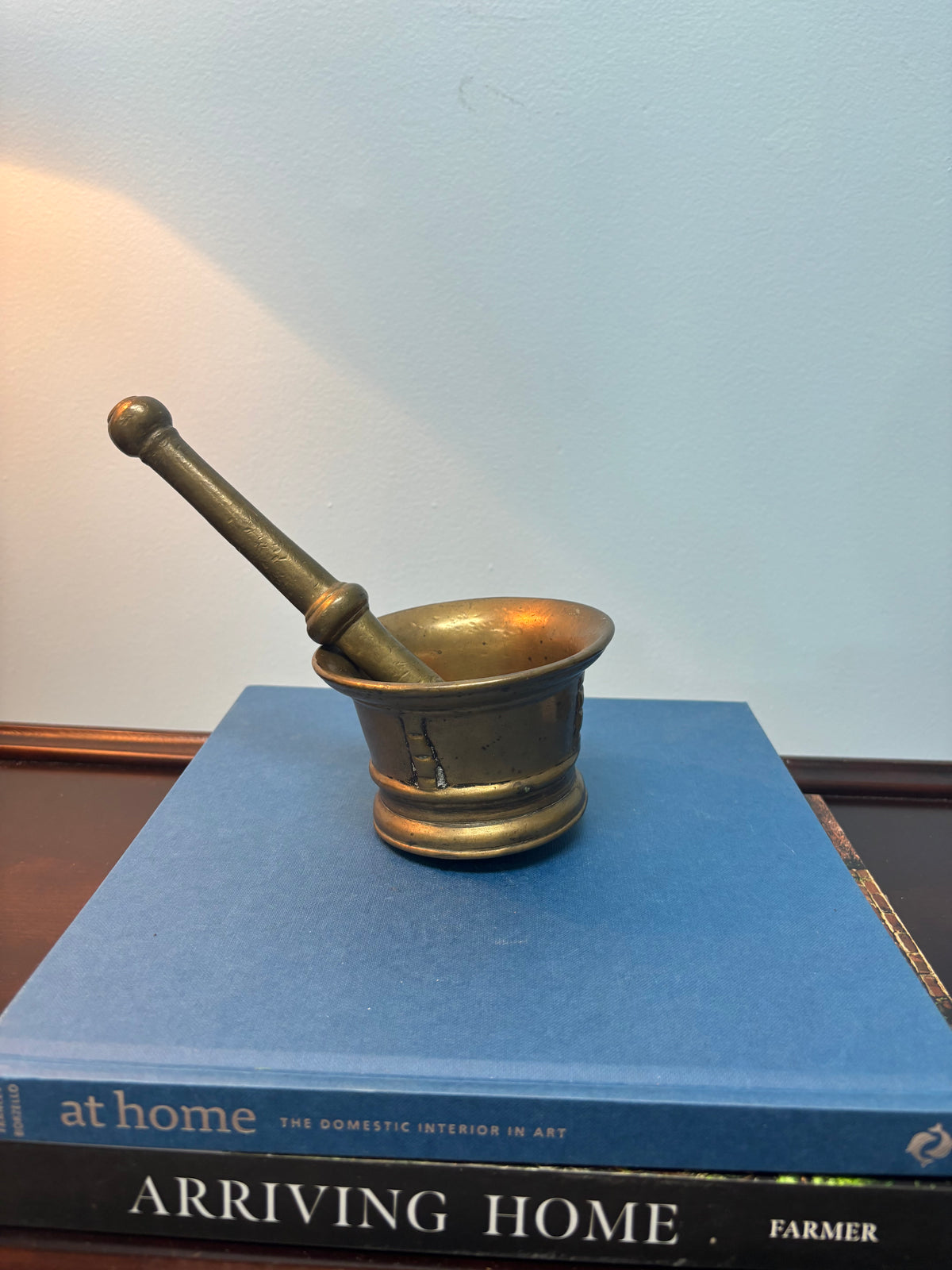 Heavy Brass Mortar and Pestal