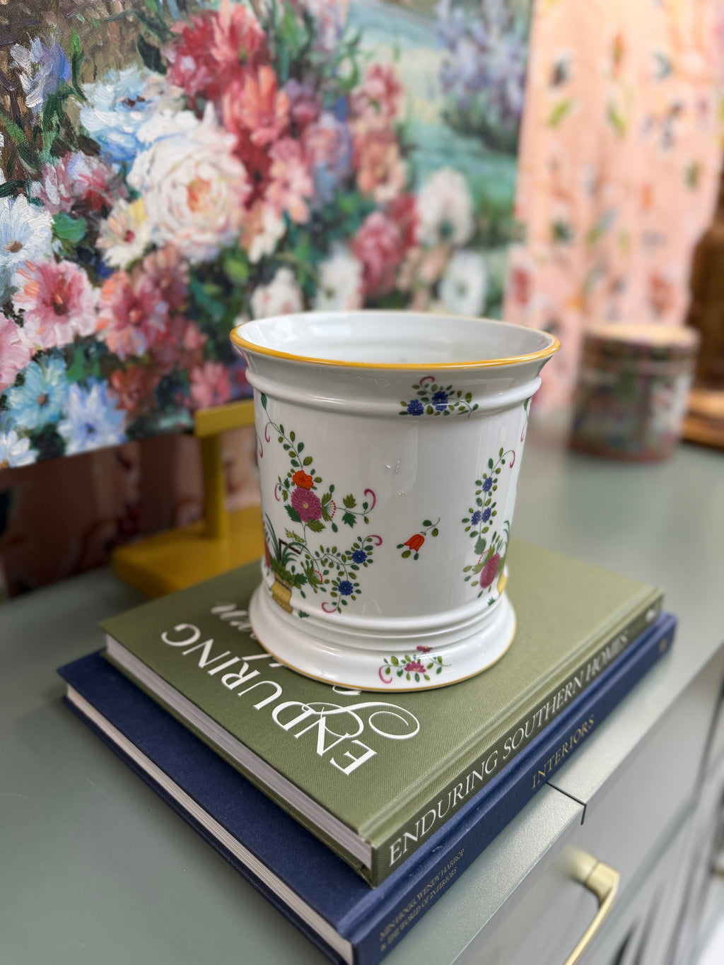 Limoges Petit Panier Planter