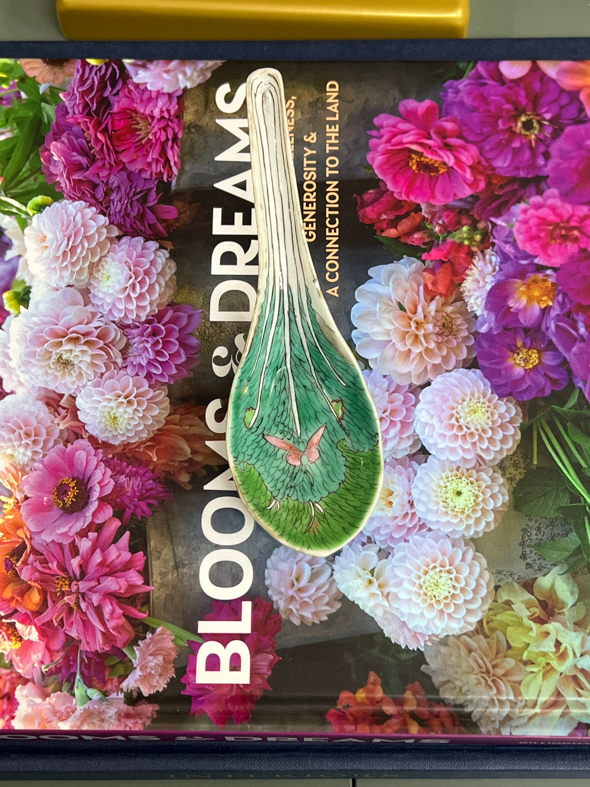 Bok Choy Spoon w/ Pink Butterfly