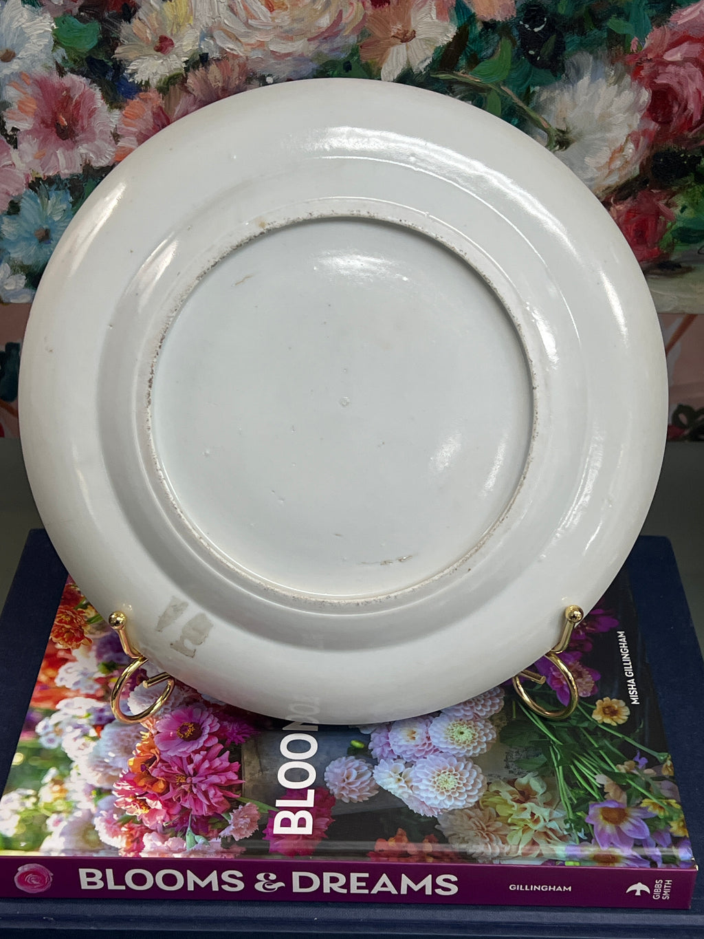 Antique Rose Mandarin Plate