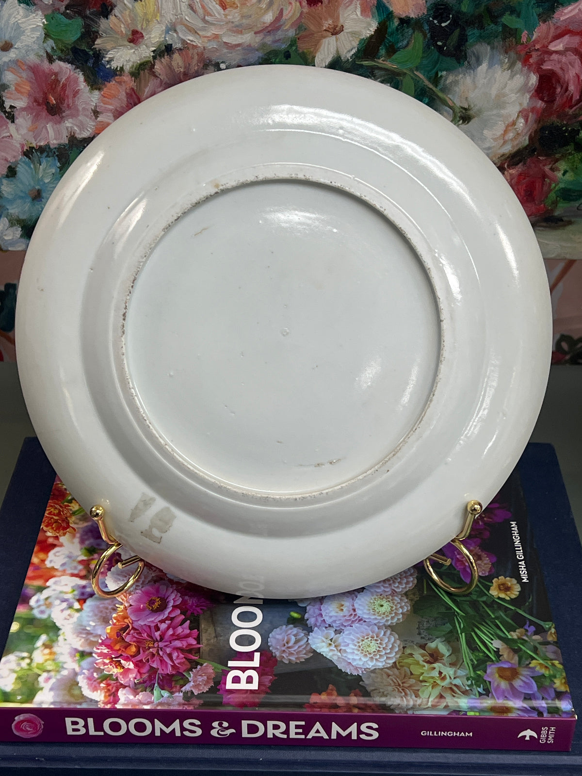 Antique Rose Mandarin Plate