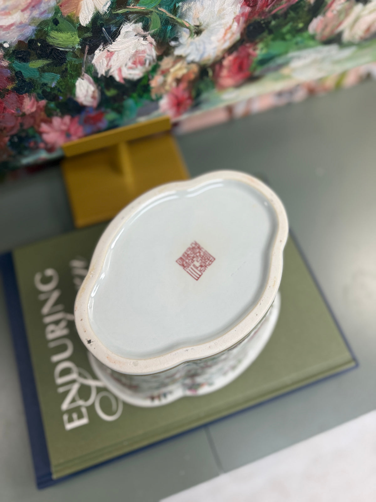 New Small Rose Canton Footbath