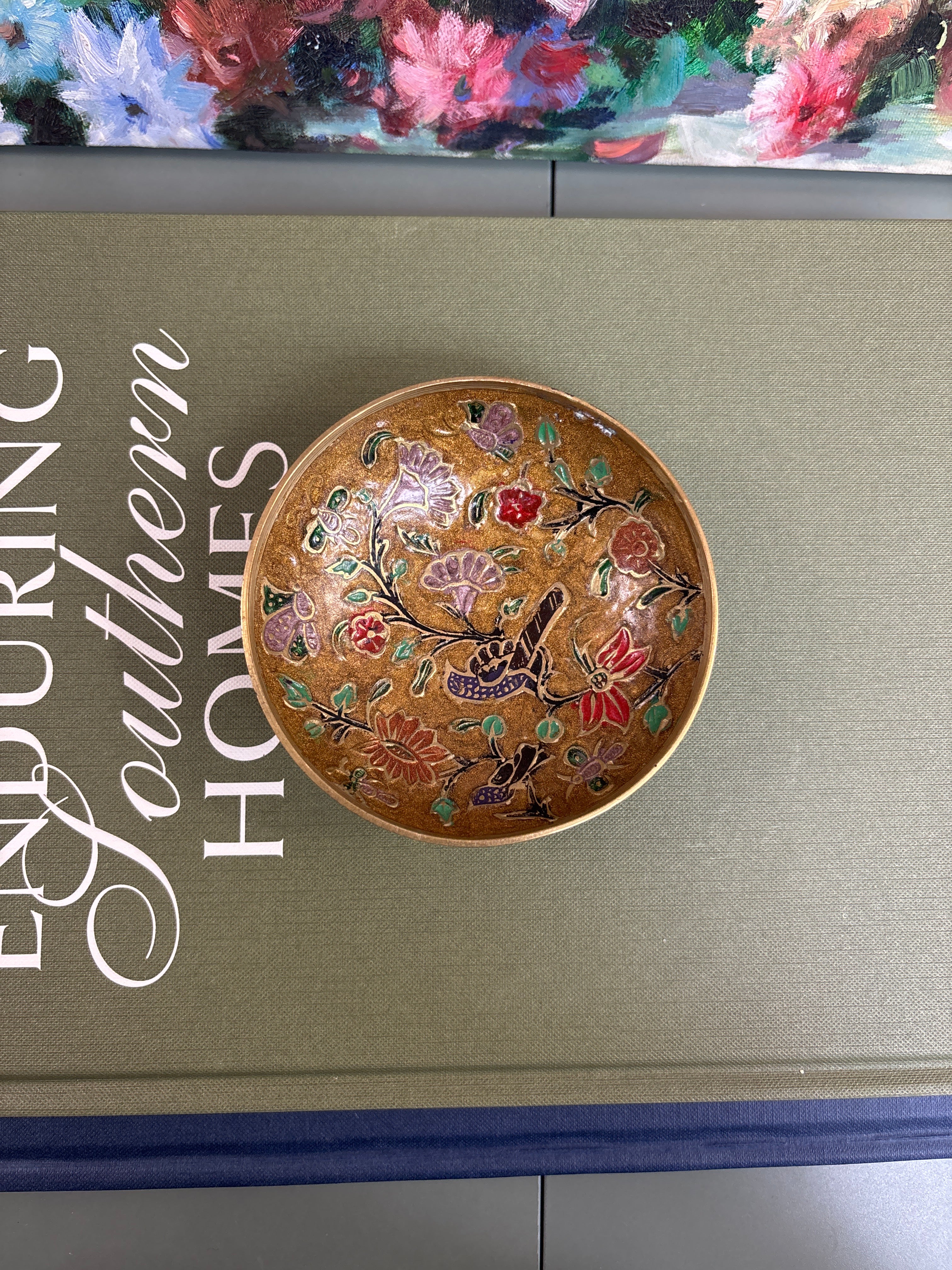 Mini Cloisonné Trinket Dish