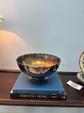 Silver Scalloped Serving Bowl