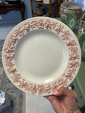 Pink Queensware Dinner Plate
