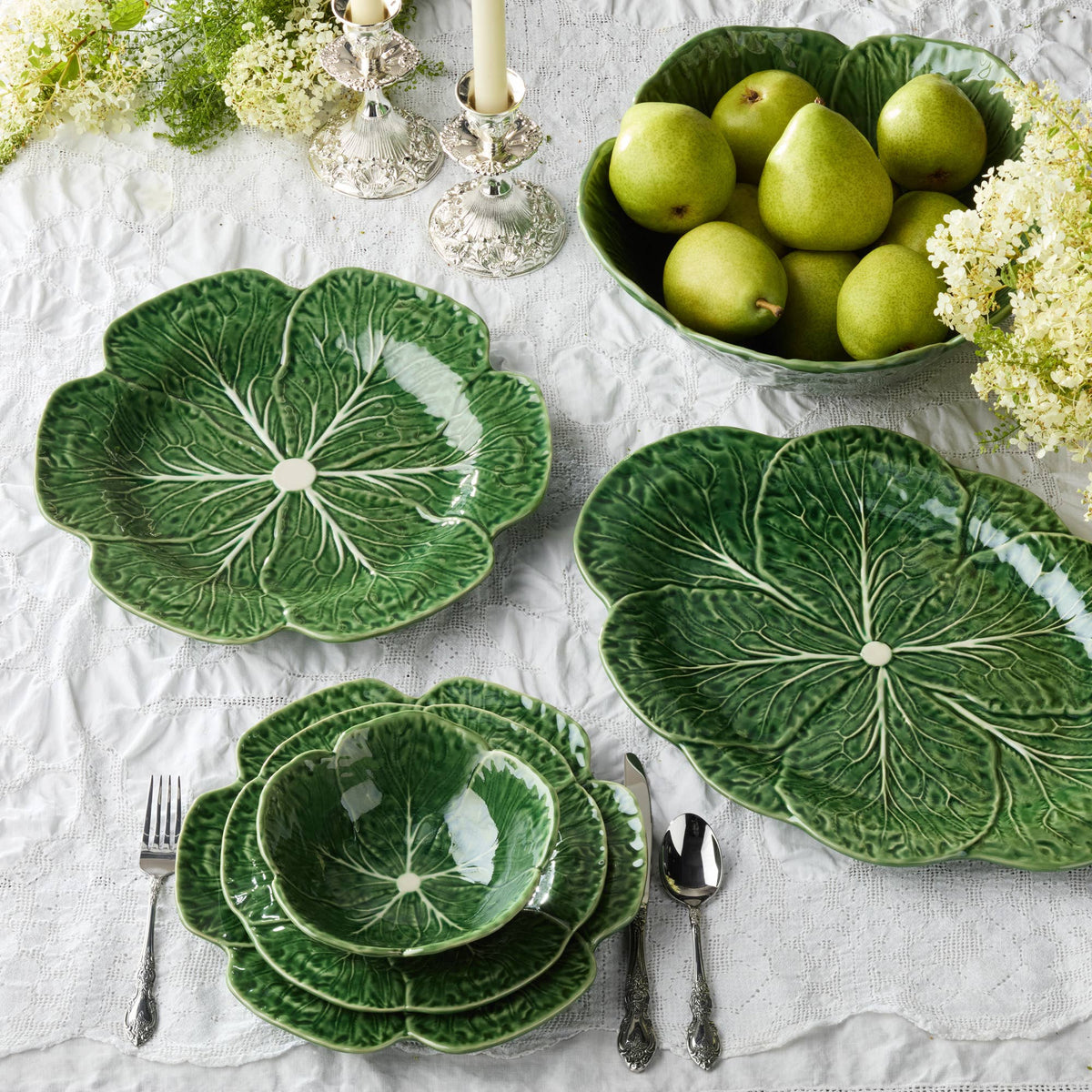 Cabbage 13in Charger Plate